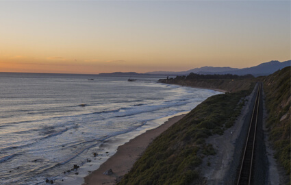 Pacific Surfliner train experience 